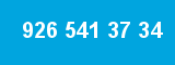926 541 37 34